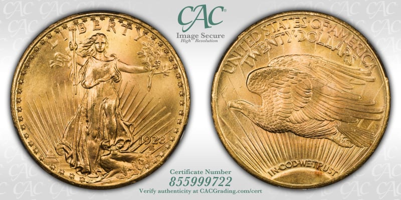 CAC Grading Coin Image Secure