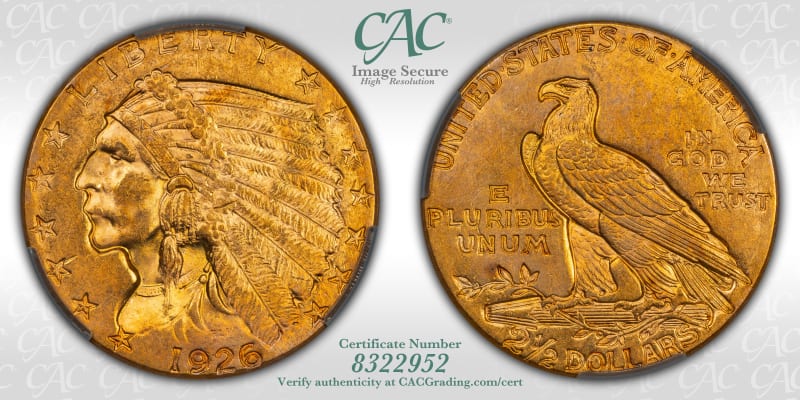 CAC Grading Coin Image Secure