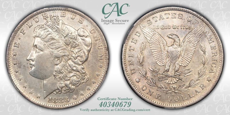 CAC Grading Coin Image Secure