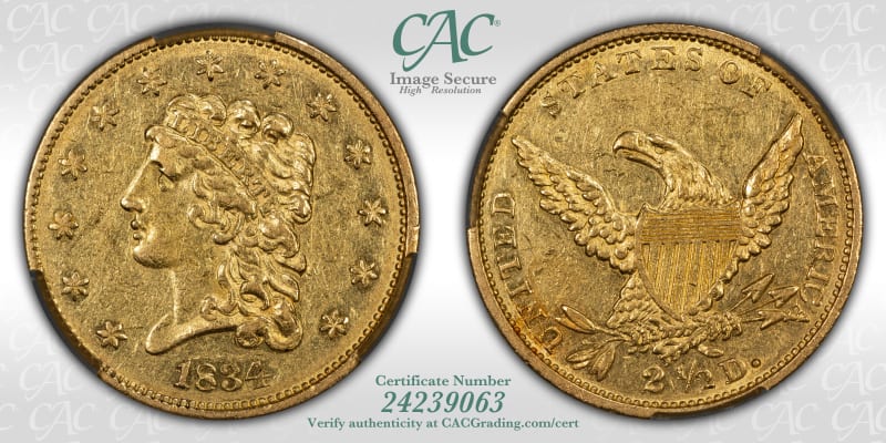 CAC Grading Coin Image Secure