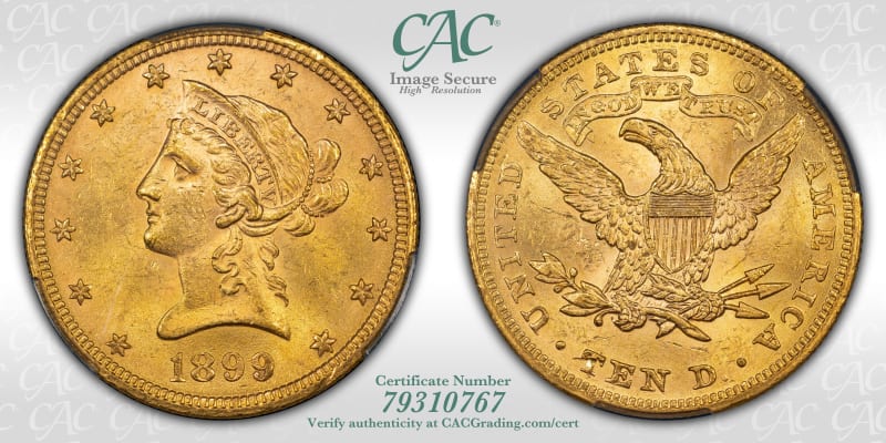 CAC Grading Coin Image Secure