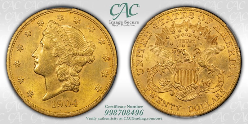 CAC Grading Coin Image Secure