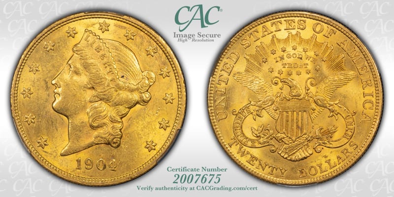 CAC Grading Coin Image Secure