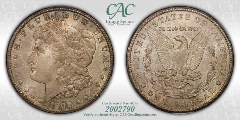 CAC Grading Coin Image Secure