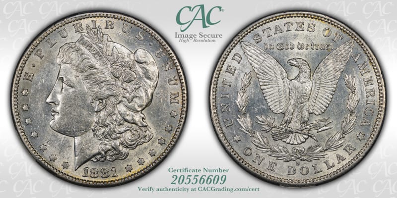 CAC Grading Coin Image Secure