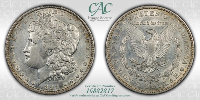 CAC Grading Coin Image Secure