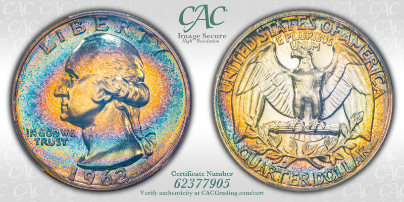 CAC Grading Coin Image Secure