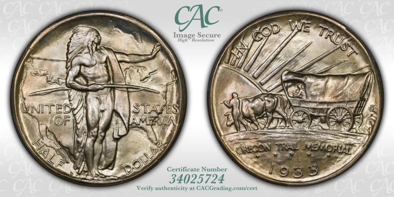 CAC Grading Coin Image Secure