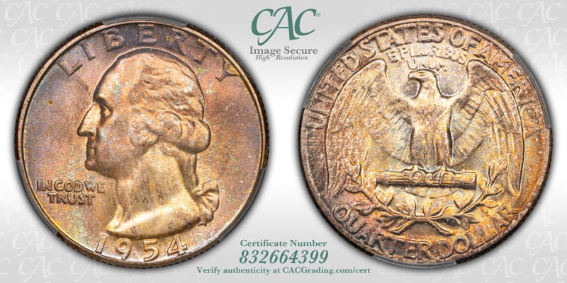 CAC Grading Coin Image Secure