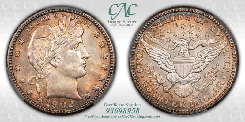 CAC Grading Coin Image Secure