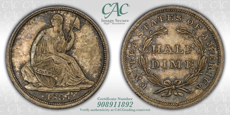 CAC Grading Coin Image Secure