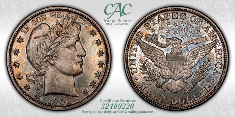 CAC Grading Coin Image Secure