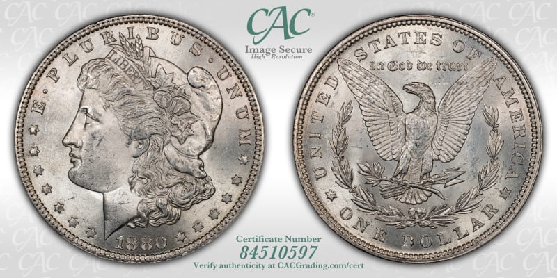 CAC Grading Coin Image Secure
