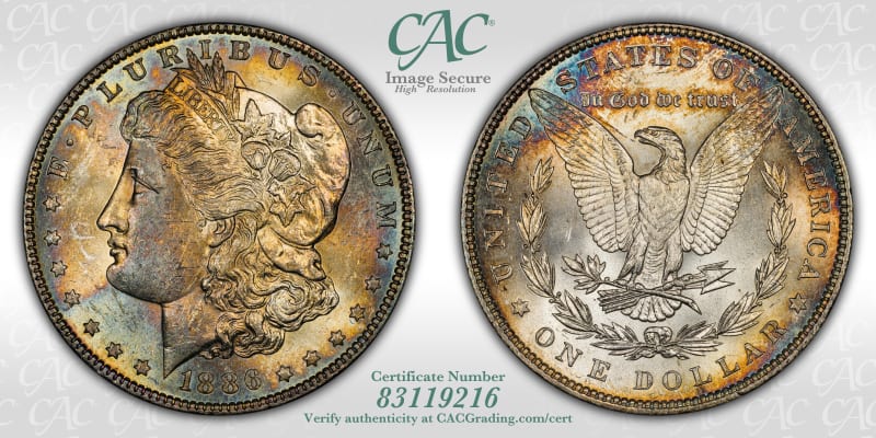 CAC Grading Coin Image Secure