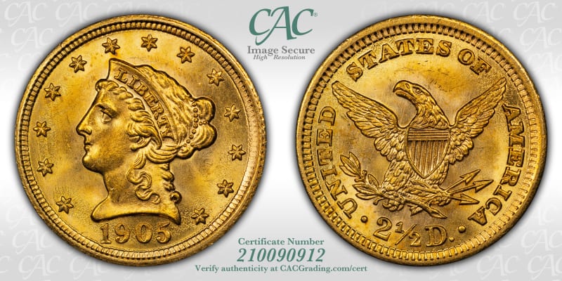 CAC Grading Coin Image Secure
