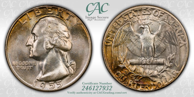 CAC Grading Coin Image Secure