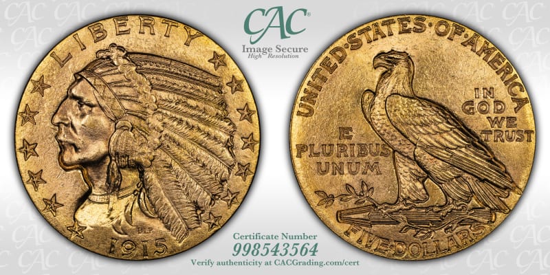 CAC Grading Coin Image Secure