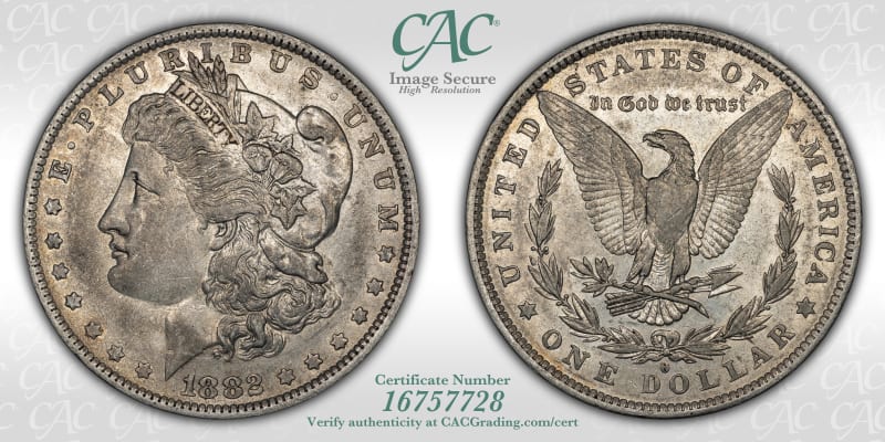 CAC Grading Coin Image Secure