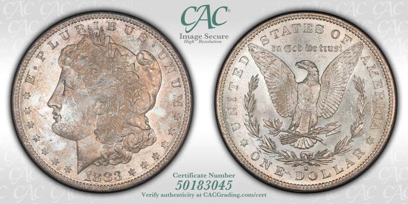 CAC Grading Coin Image Secure