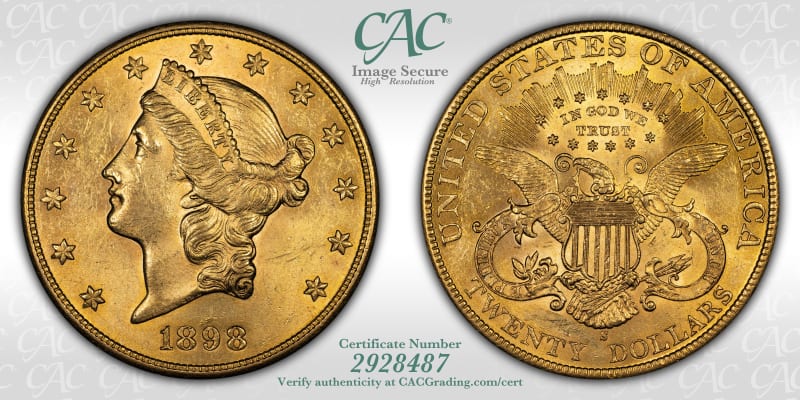 CAC Grading Coin Image Secure