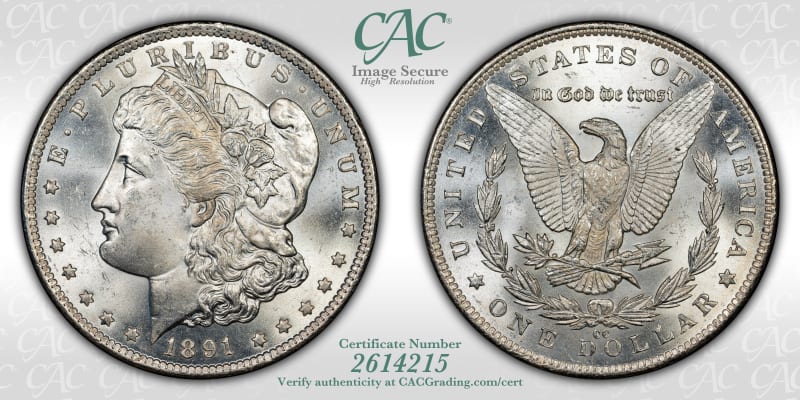 CAC Grading Coin Image Secure