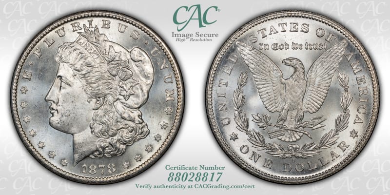 CAC Grading Coin Image Secure