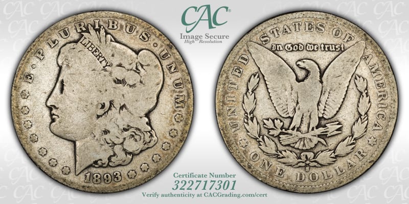 CAC Grading Coin Image Secure