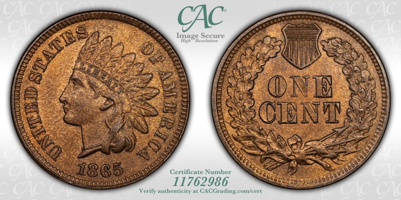 CAC Grading Coin Image Secure