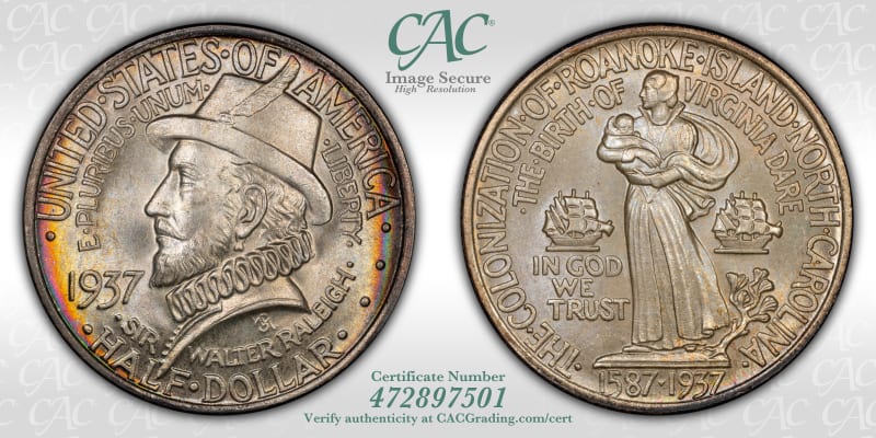 CAC Grading Coin Image Secure
