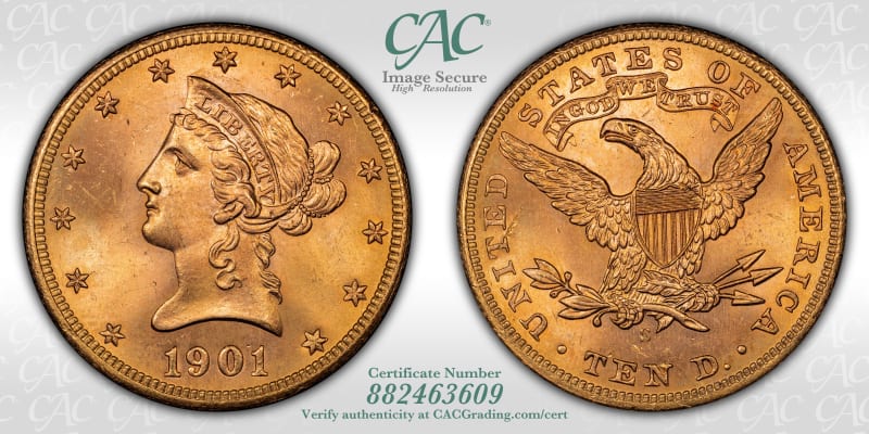 CAC Grading Coin Image Secure