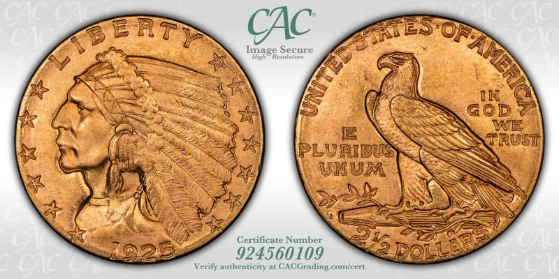 CAC Grading Coin Image Secure