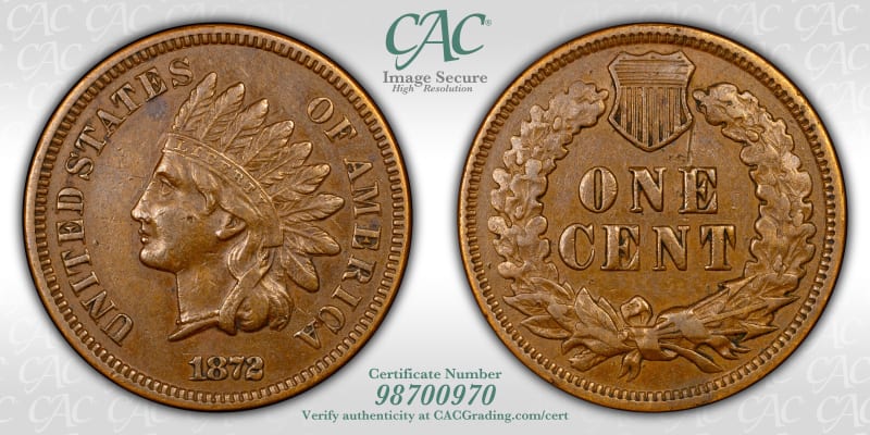 CAC Grading Coin Image Secure