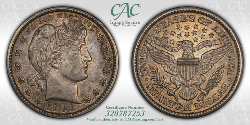 CAC Grading Coin Image Secure