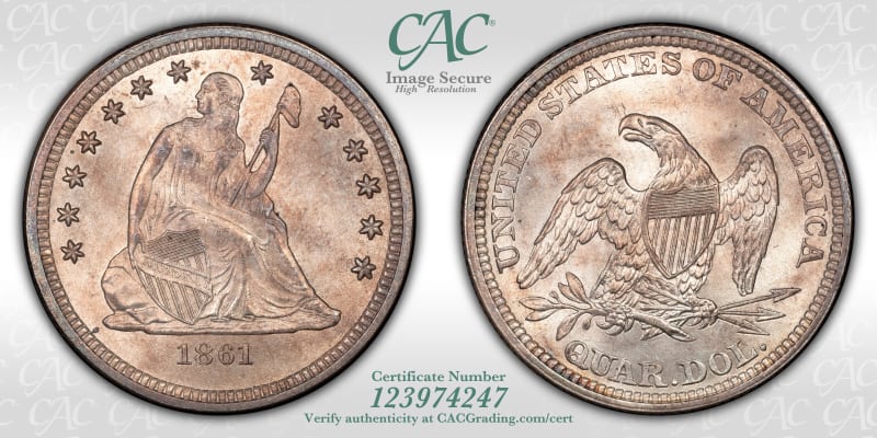 CAC Grading Coin Image Secure