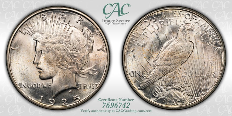 CAC Grading Coin Secure View