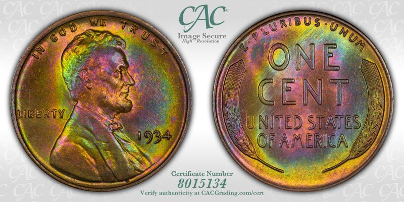 CAC Grading Coin Image Secure