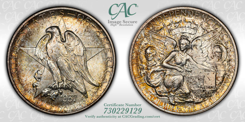 CAC Grading Coin Image Secure