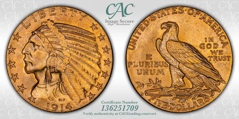CAC Grading Coin Image Secure