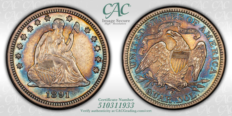 CAC Grading Coin Image Secure