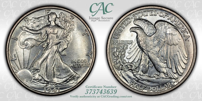 CAC Grading Coin Image Secure