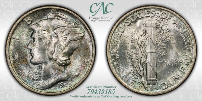 CAC Grading Coin Image Secure