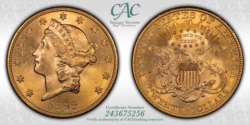 CAC Grading Coin Image Secure