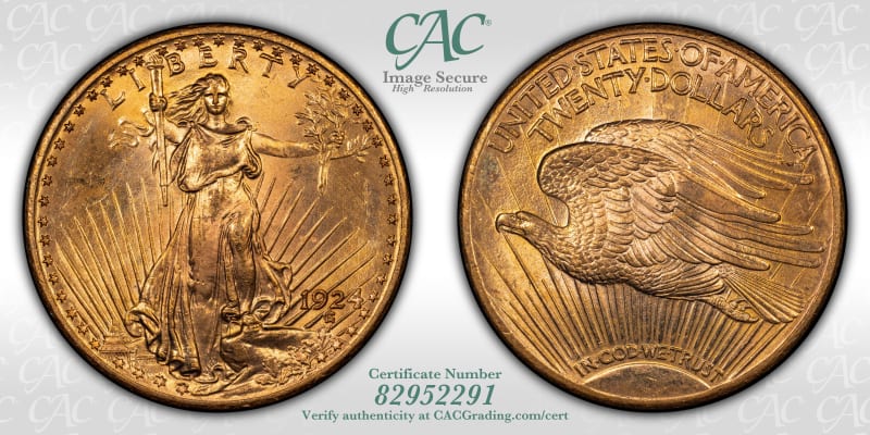 CAC Grading Coin Image Secure