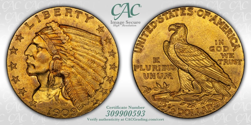 CAC Grading Coin Image Secure