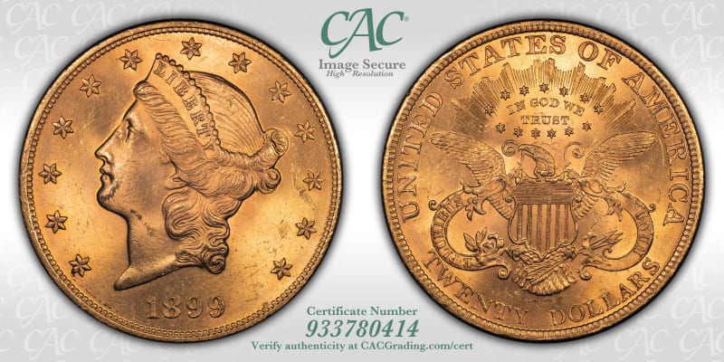 CAC Grading Coin Image Secure