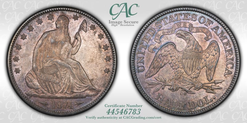 CAC Grading Coin Image Secure