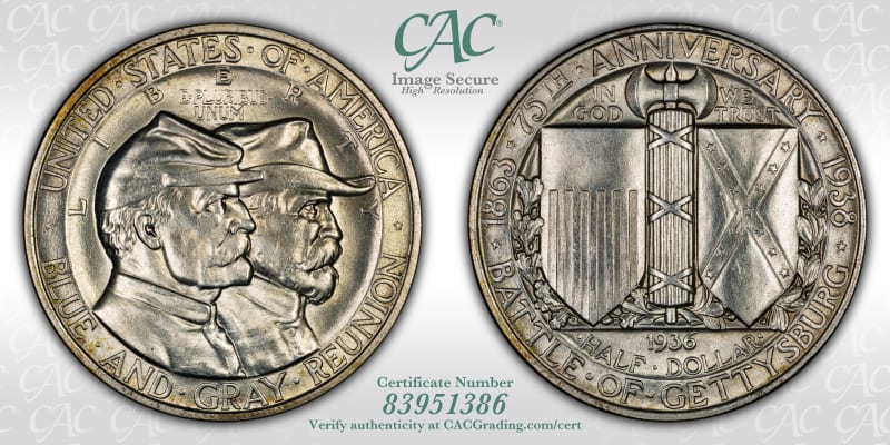 CAC Grading Coin Image Secure