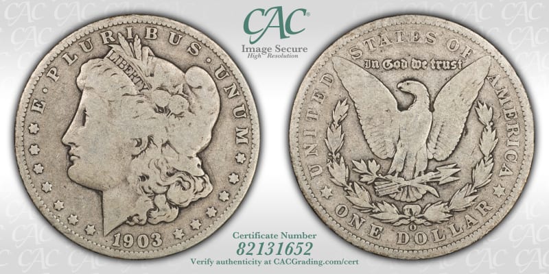 CAC Grading Coin Image Secure