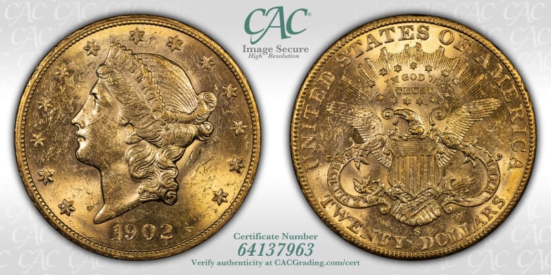 CAC Grading Coin Image Secure