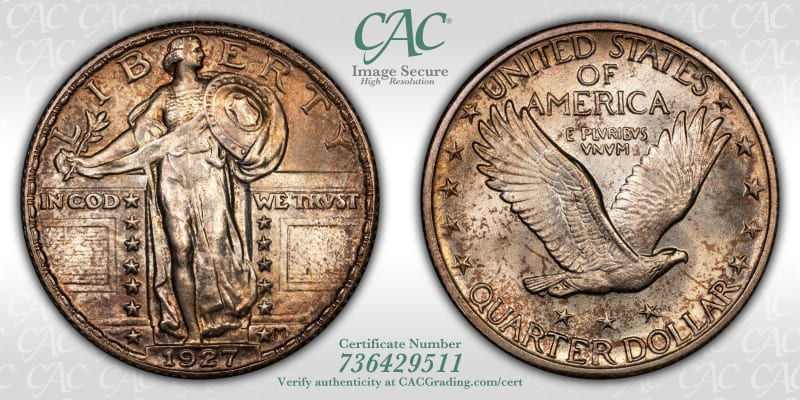 CAC Grading Coin Image Secure